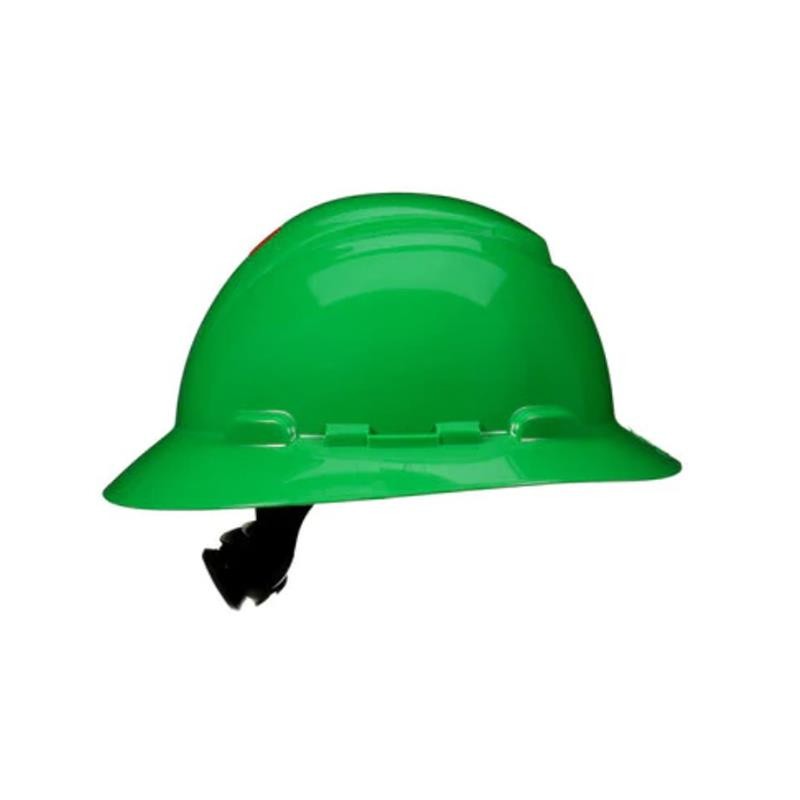1 pcs : H-804SFR-UV - HARD HAT 4PT FULL BRIM UV GREEN
