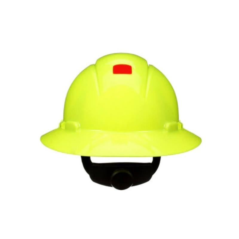1 pcs : H-809SFR-UV - HARD HAT 4PT FULL BRIM UV HV YW