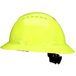 1 pcs : H-809SFV-UV - HARD HAT 4PT FULL BRIM VNT HV YW