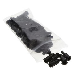 1 pcs : JGTCBX - BLACK TIP CAP LUER LOCK