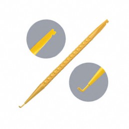 1 pcs : JIC-22035/10 - PROBE ANGL FLAT NYLON 7' 11PC