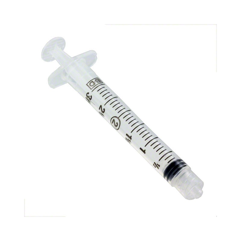 1 pcs : M3LLASSM - SYRINGE MANUAL 3CC 20PC