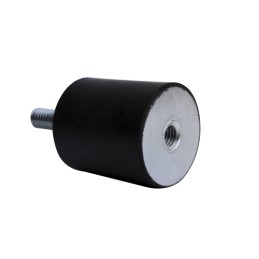 1 Bag of 4 - RS PRO M4 Anti Vibration Mount, Male to Female Bobbin with 13.2kg Compression Load