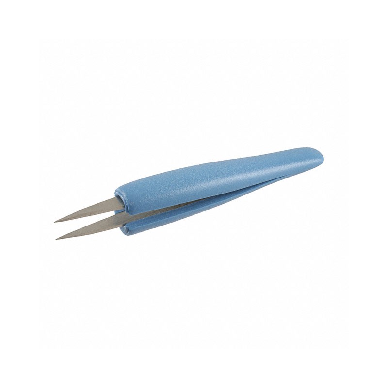 1 pcs : OO-SAH - STAINLESS STEEL TWEEZERS / FOAM