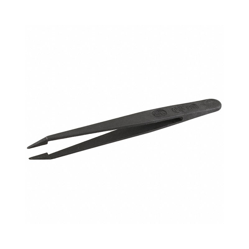 1 pcs : P2A-ESD - PLASTIC TWEEZERS ESD SAFE