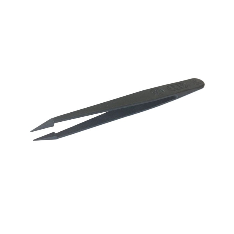 1 pcs : P3C-ESD - PLASTIC TWEEZERS ESD SAFE