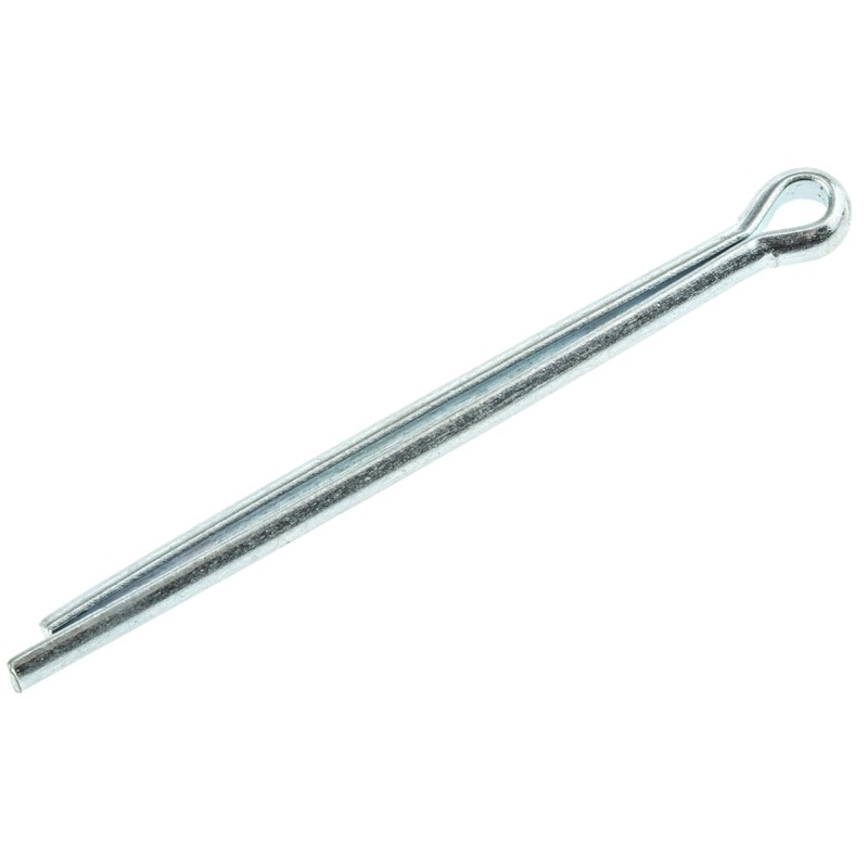 1 Bag of 100 - RS PRO 44.5mm Bright Zinc Plated Steel Split Pin, 3.2mm Diameter