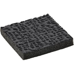 1 Bag of 40 - Essentra Square Polyethylene (PE) Non Slip Pad 25.4mm width x 25.4mm length x 3.2mm height