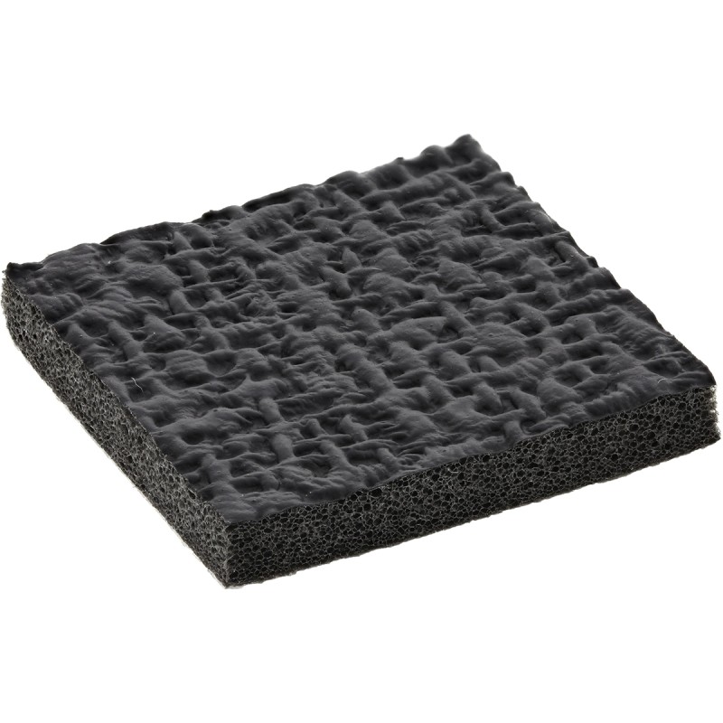 1 Bag of 40 - Essentra Square Polyethylene (PE) Non Slip Pad 25.4mm width x 25.4mm length x 3.2mm height