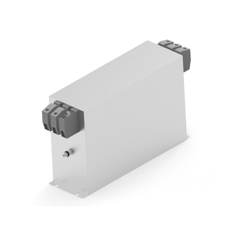 1 pcs - TE Connectivity, AHV 16A 760 V 50/60Hz, Chassis Mount EMI Filter, Terminal Block 3 Phase