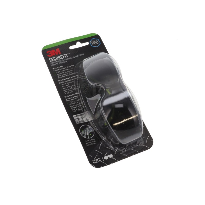 1 pcs : SF400G-LV-4-PS - SECUREFIT 400 SAFETY EYEWEAR GRA