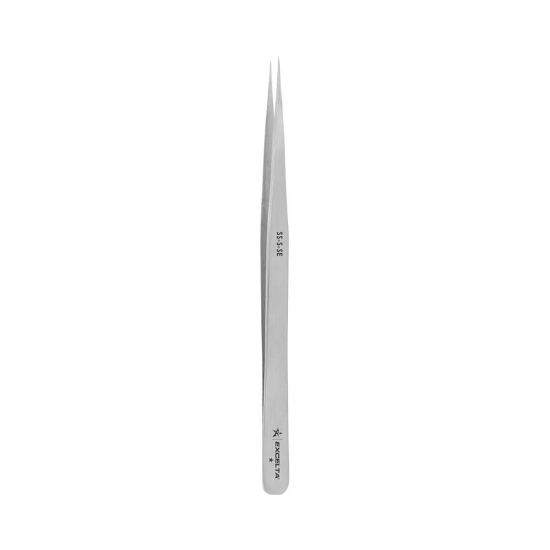 1 pcs : SS-S-SE - TWEEZERS - 1 STAR STRAIGHT SLIM