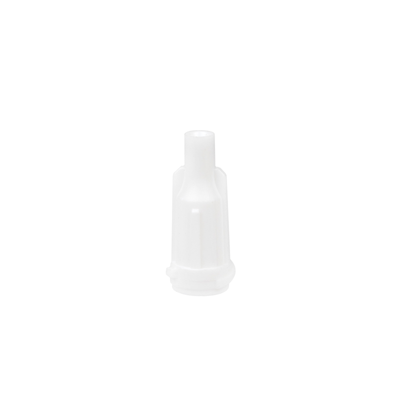 1 pcs : TIPEND - WHITE TIP CAP FOR ALL SYRINGES