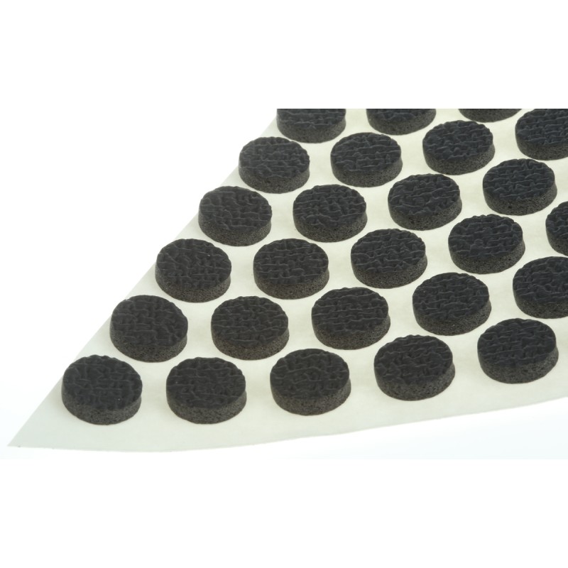 1 Bag of 40 - Essentra Circular Polyethylene (PE) Non Slip Pad, 12.7mm diameter x 3.2mm height