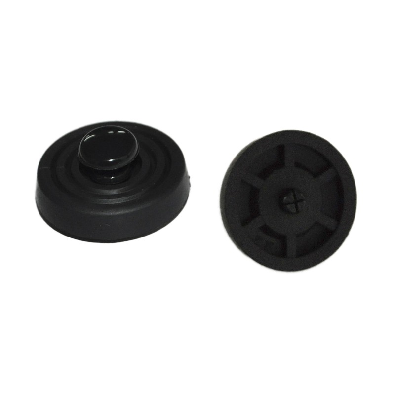 1 Bag of 40 - RS PRO Round Anti Vibration Mount, Rubber Foot