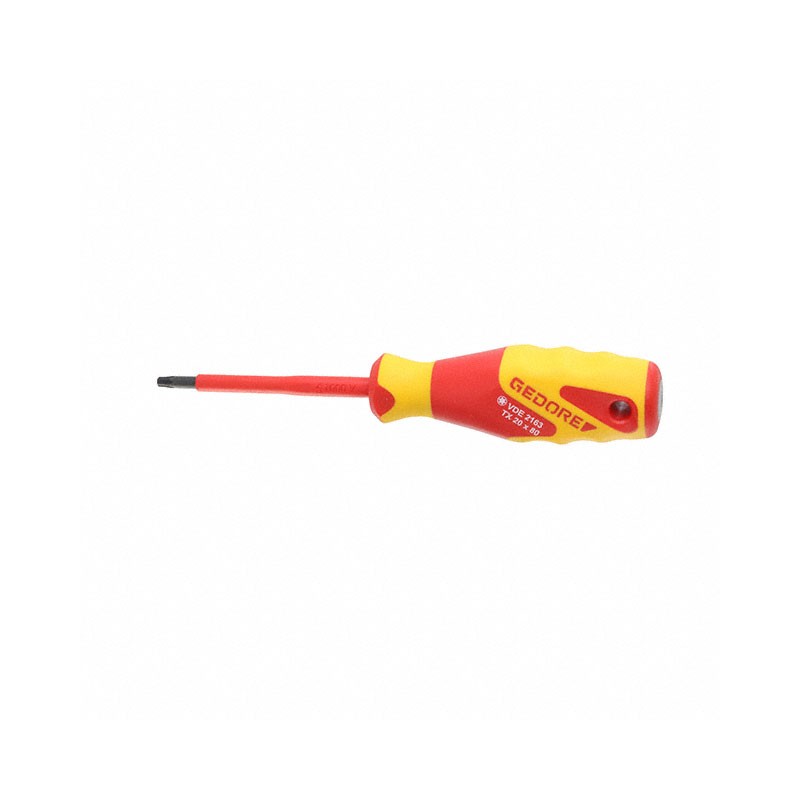 1 pcs : VDE 2163 TX T20 - VDE SCREWDRIVER TORX T20