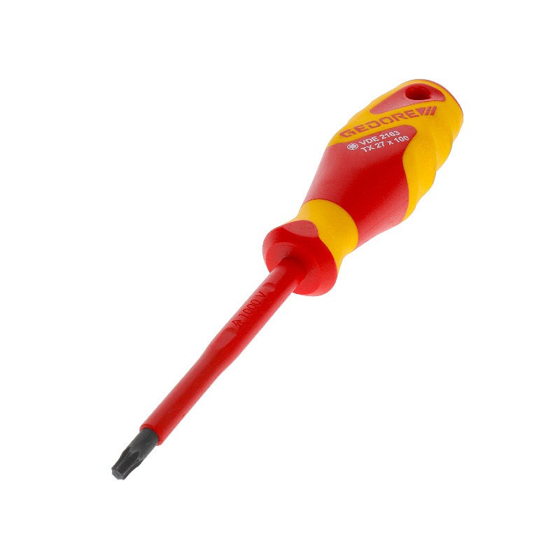 1 pcs : VDE 2163 TX T27 - VDE SCREWDRIVER TORX T27