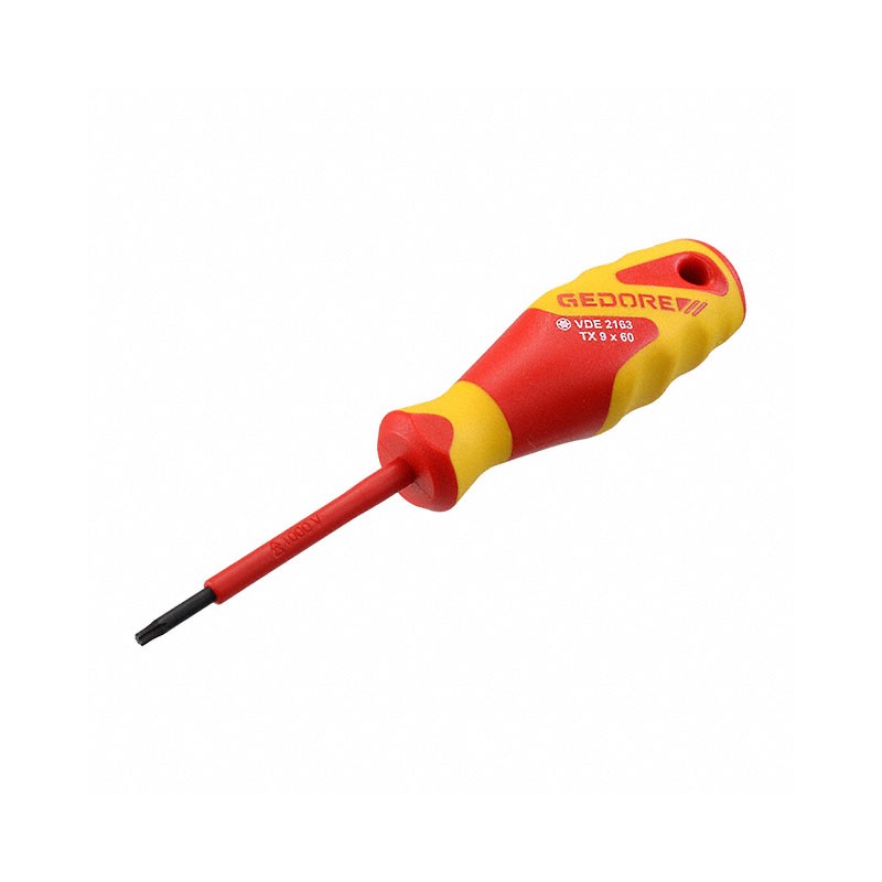 1 pcs : VDE 2163 TX T9 - VDE SCREWDRIVER TORX T9