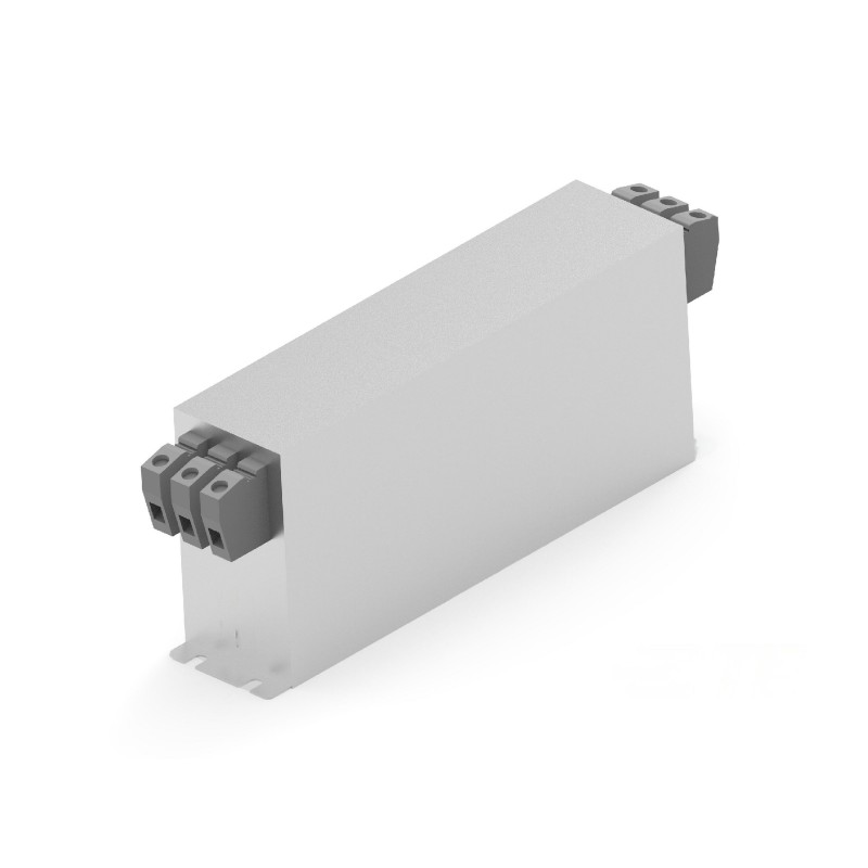 1 pcs - TE Connectivity, AHV 7A 760 V 50/60Hz, Chassis Mount EMI Filter, Terminal Block 3 Phase