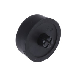 1 Bag of 40 - RS PRO Round Anti Vibration Mount, Rubber Foot