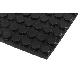 1 Bag of 42 - RS PRO Cylindrical PUR Self Adhesive Feet, 19.8mm diameter x 5.1mm height