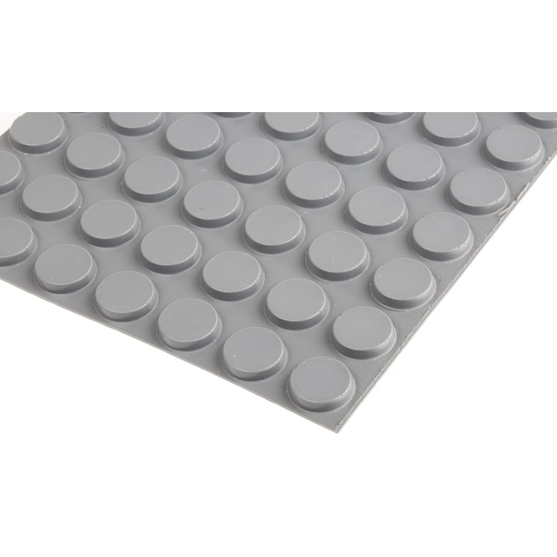 1 Bag of 49 - RS PRO Cylindrical PUR Self Adhesive Feet, 19.1mm diameter x 4.1mm height
