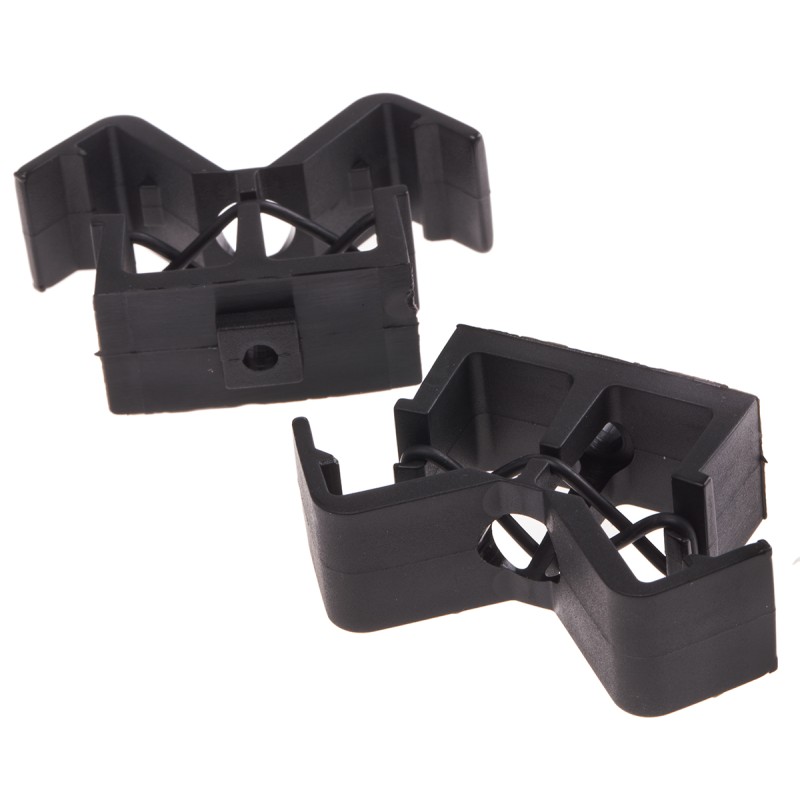 1 Bag of 5 - RS PRO Cable Clip, 8mm GrooveSlot 40 mm 16mm Internal Width 32.6mm Internal Height, 40mm L