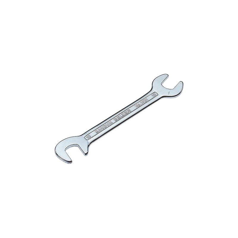 1 pcs - Bahco Double Ended Open Spanner, 10mm, Metric, Double Ended, 105 mm Overall