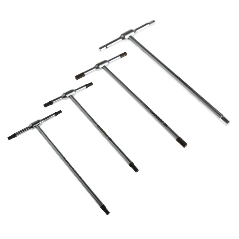 1 pcs - Facom 8 piece T Shape Metric Hex Key Set, 2mm