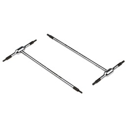 1 pcs - Facom 8 piece T Shape Metric Hex Key Set, 2mm