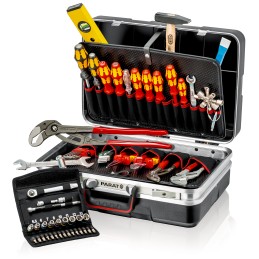 1 pcs - Knipex 52 Piece Plumbing Tool Case with Case, VDE Approved