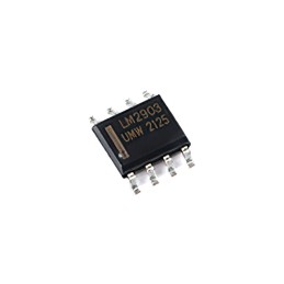 1 pcs : LM2903DR - IC COMPARATOR 2 GEN PUR 8SOP