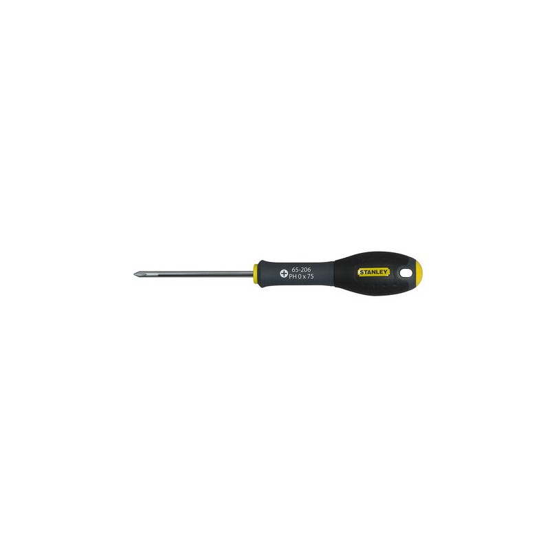 1 pcs - Stanley Phillips Screwdriver, PH0 Tip, 75 mm Blade
