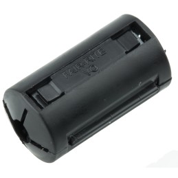 1 pcs - Fair-Rite Openable Ferrite Sleeve, 12.8 x 5.6 x 25mm, For EMI Suppression, Apertures: 1, Diameter 5.1mm