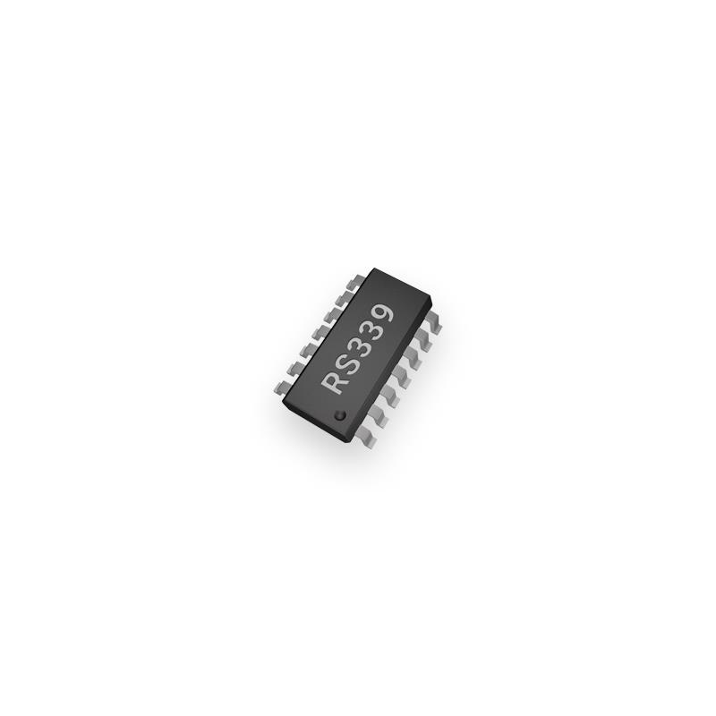 1 pcs : RS339XP - IC COMPARATOR 2 GEN PUR 14SOIC