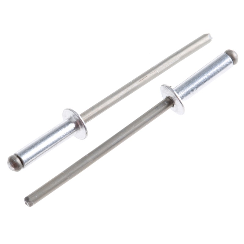 1 Bag of 100 - POP Aluminium Blind Rivet, 3mm