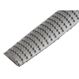 1 pcs - RS PRO 200mm, Bastard, Rasp Cut, Half Round Engineers File With Soft-Grip Handle