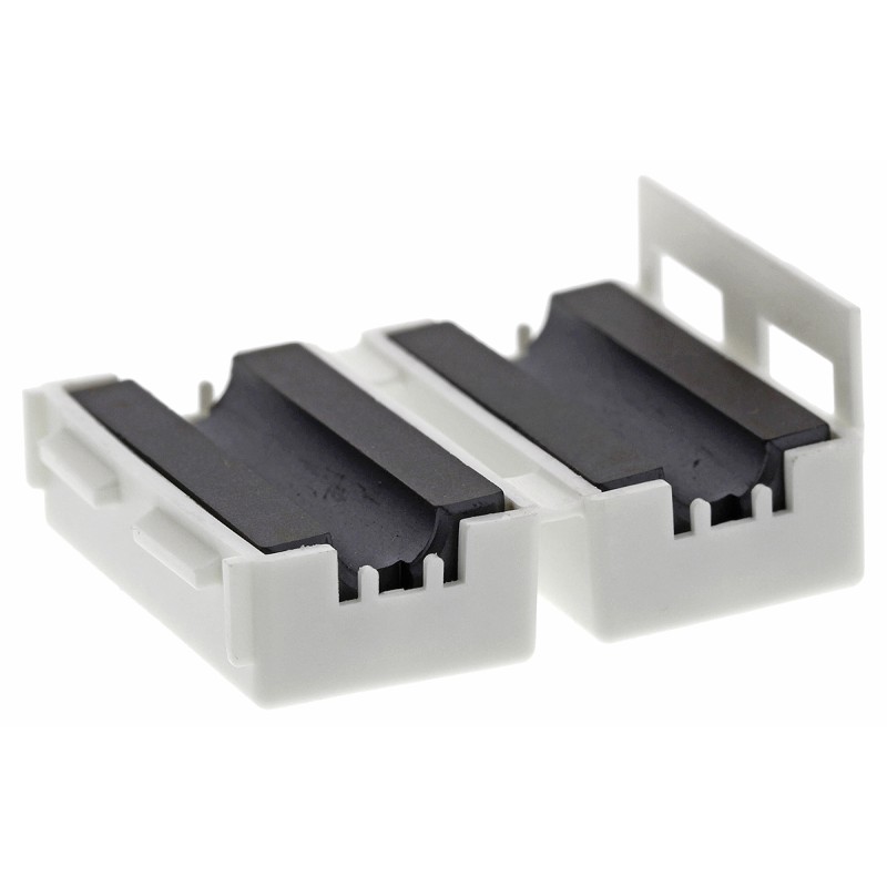 1 pcs - Rotronic Openable Ferrite Core Clip, 32 x 19.5mm, For Computer Peripherals, Apertures: 1, Diameter 6.5mm
