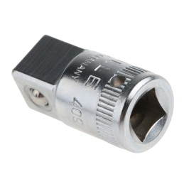 1 pcs - STAHLWILLE 1/4 in Square Adapter, 25 mm Overall