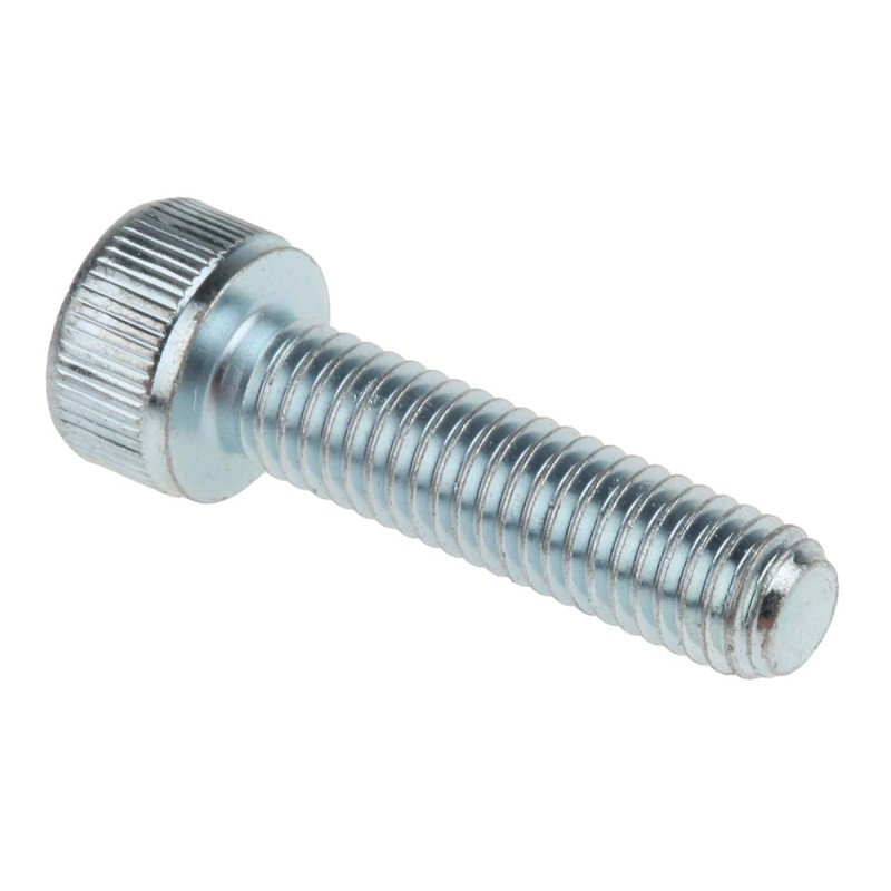 1 Bag of 100 - RS PRO Bright Zinc Plated Steel Hex Socket Cap Screw, DIN 912, M5 x 20mm