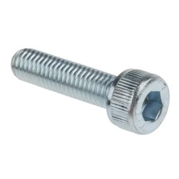 1 Bag of 100 - RS PRO Bright Zinc Plated Steel Hex Socket Cap Screw, DIN 912, M5 x 20mm