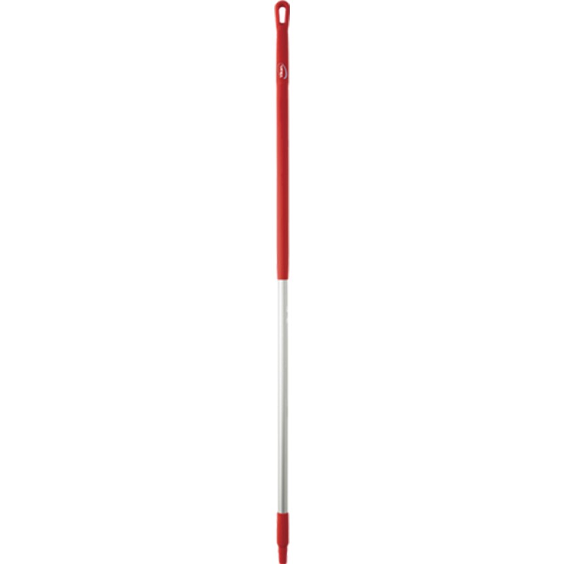 1 pcs - Vikan Red Broom Handle, 1.51m, for use with Vikran Brooms, Vikran Squeegees