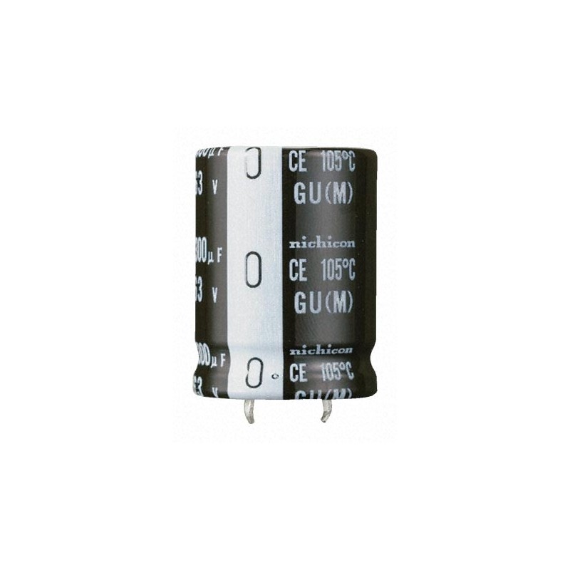 250 pcs - Nichicon 330μF Aluminium Electrolytic Capacitor 200V dc, Snap-In - LGU2D331MELZ
