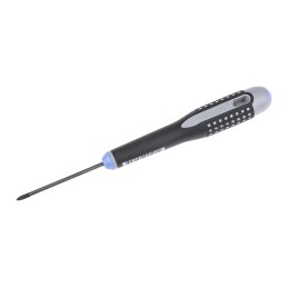 1 pcs - Bahco Pozidriv Screwdriver, PZ0 Tip, 60 mm Blade, 182 mm Overall