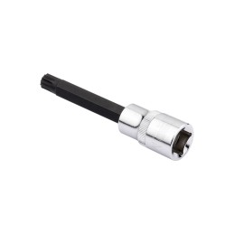 1 pcs - RS PRO 1/2 in Drive Bit Socket, XZN Spline Bit, M8, 100 mm Overall Length
