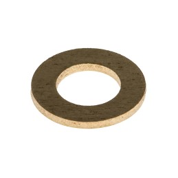 1 Bag of 100 - Brass Plain Washers, M8, DIN 125A