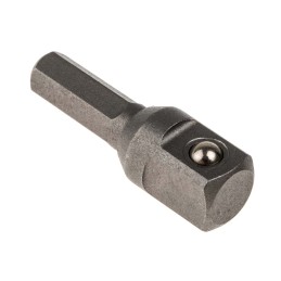 1 pcs - Teng Tools 1/4 in Hex Adapter, 12 mm Overall