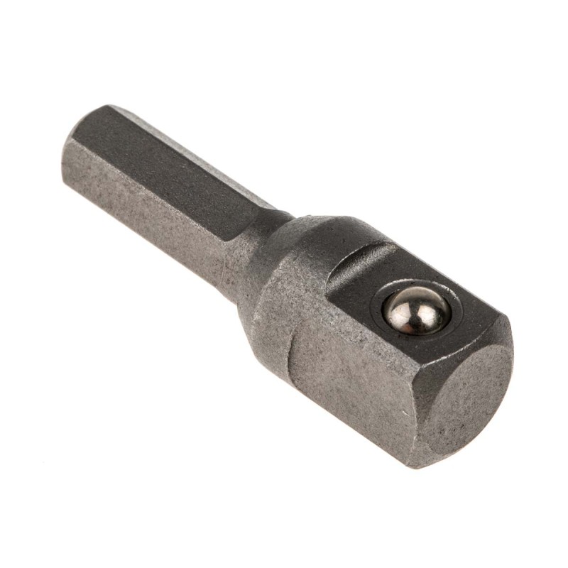 1 pcs - Teng Tools 1/4 in Hex Adapter, 12 mm Overall