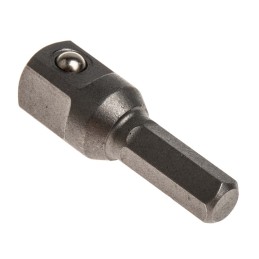 1 pcs - Teng Tools 1/4 in Hex Adapter, 12 mm Overall