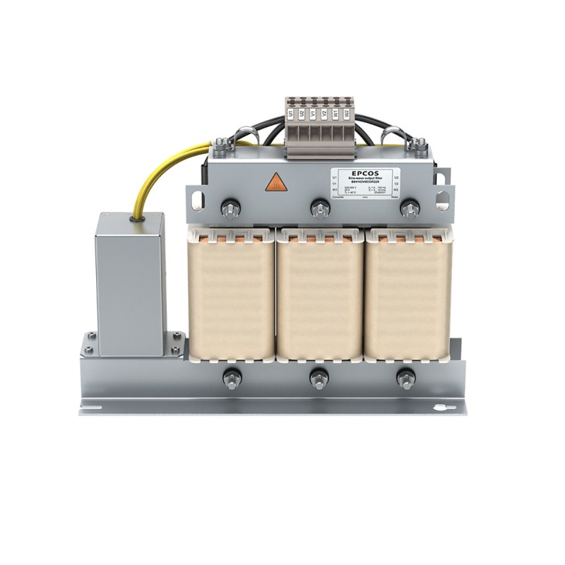 1 pcs - EPCOS, B84143V*R/S229 16A 300/520 V ac 50/60Hz, Wall Mount EMC Filter, Terminal Block 3 Phase